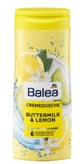 Кремовий гель для душу Balea, пахта та лимон, 300 мл