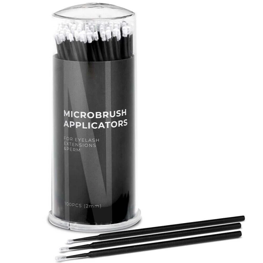 Аппликаторы для ресниц Nanolash Microbrush 2 мм, безворсовые, 100 шт.: цены и характеристики