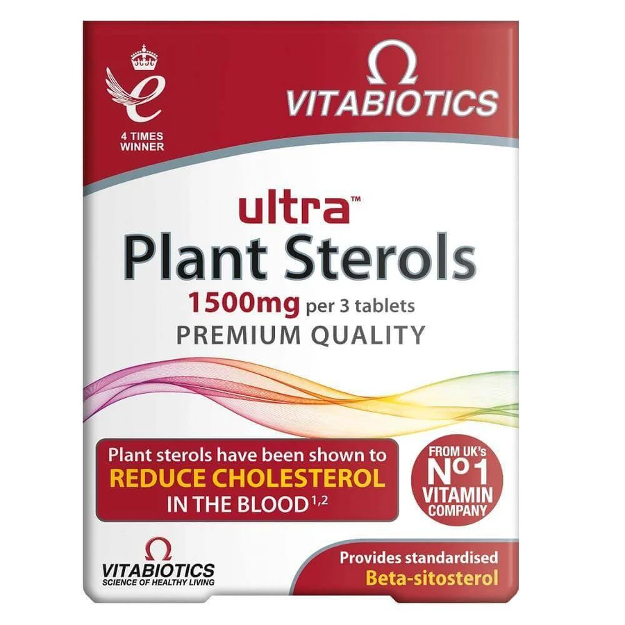 Vitabiotics Ultra Plant Sterols 500 мг, 30 табл: ціни та характеристики