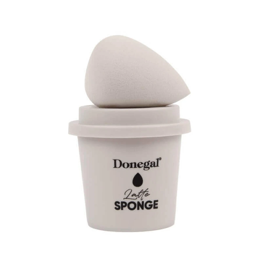 Спонж для макіяжу Donegal Morning Coffee Latte Sponge з футляром 4350: ціни та характеристики