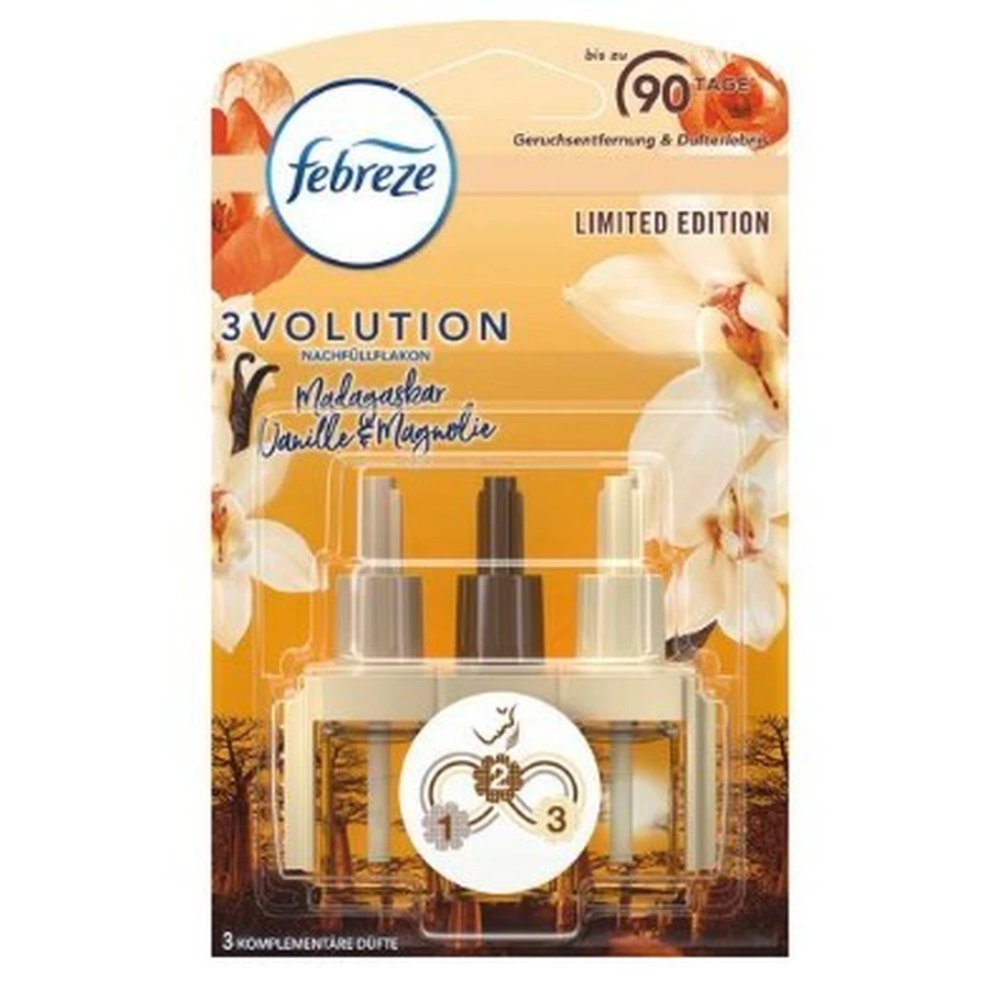 Febreze, 3Volution, сменный блок освежителя воздуха, Мадагаскарская ваниль, 1 шт.: цены и характеристики