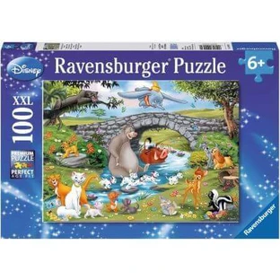 Пазл "Мир животных", + 6 лет, 100 деталей, Ravensburger