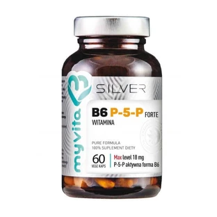 MyVita Silver, Витамин B6 P-5-P Форте, 60 капсул