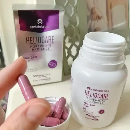 Комплекс Cantabria Heliocare Purewhite Radiance 240 мг, 60 капсул: ціни та характеристики