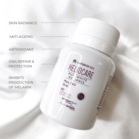 Комплекс Cantabria Heliocare Purewhite Radiance 240 мг, 60 капсул: ціни та характеристики