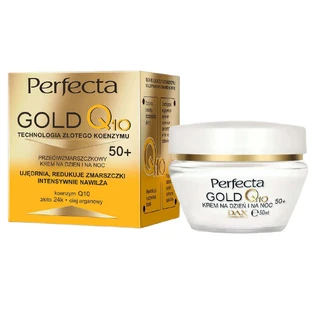 Perfecta Gold Q10 Денний і нічний крем проти зморшок 50+, 50 мл