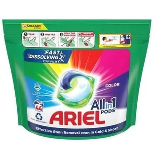 Ariel, Гелеві кольорові таблетки, 44 шт