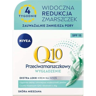 Nivea Q10 розгладжуючий денний крем проти зморшок SPF15, 50 мл