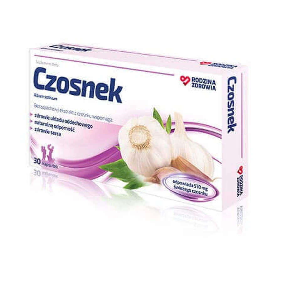Family Health Часник 30 капсул: ціни та характеристики