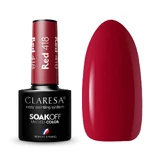 Лак для нігтів Claresa Soak Off UV/LED Red Hybrid Nail Polish 418, 5 г