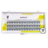 Накладні вії Ibra Natural Knot-Free Eyelashes 0,10 C-10 мм