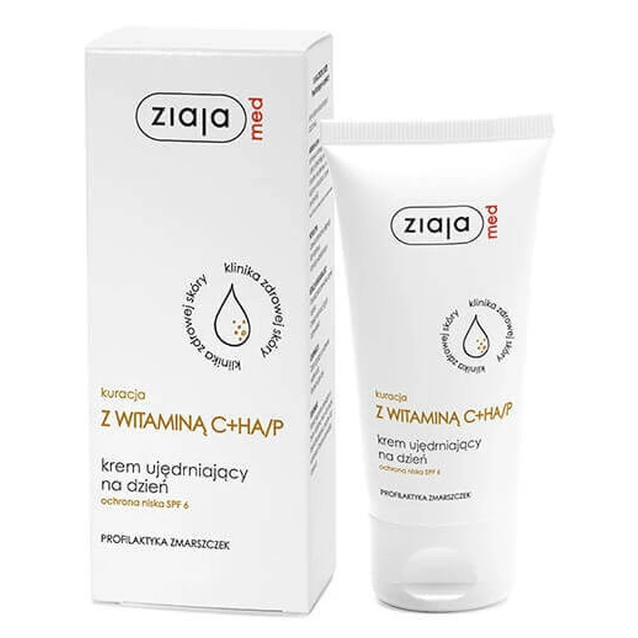 Ziaja Med, Вітамін C Treatment, Firming Day Cream, SPF 6, 50 мл: ціни та характеристики
