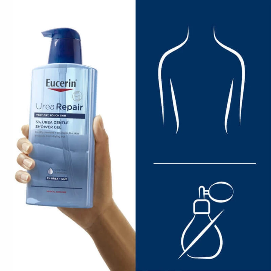 Eucerin Urearepair, гель для сечовипускання 5%, 400 мл: ціни та характеристики