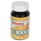 Витамин C 1000 с апельсином, 30 таблеток, Adams Vision