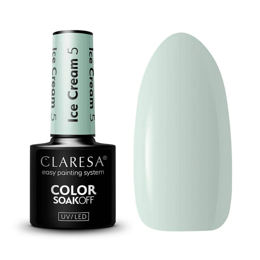 Гибридный лак для ногтей Claresa Soak Off UV/LED Ice Cream 5,5 г: цены и характеристики