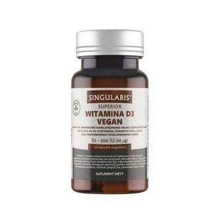Singularis Superior Vitamin D3 2000 МО Vegan, 120 капсул