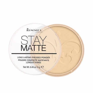 Пресована пудра Rimmel Stay Matte 001 Прозора, 14 г