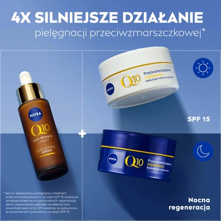 Двоактивна сироватка для обличчя Nivea Q10 Anti-Wrinkle Expert, 30 мл: ціни та характеристики