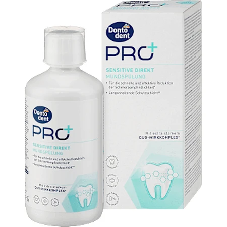 Dontodent PRO+ Ополаскиватель для рта PRO+ Sensitive, 400 мл: цены и характеристики