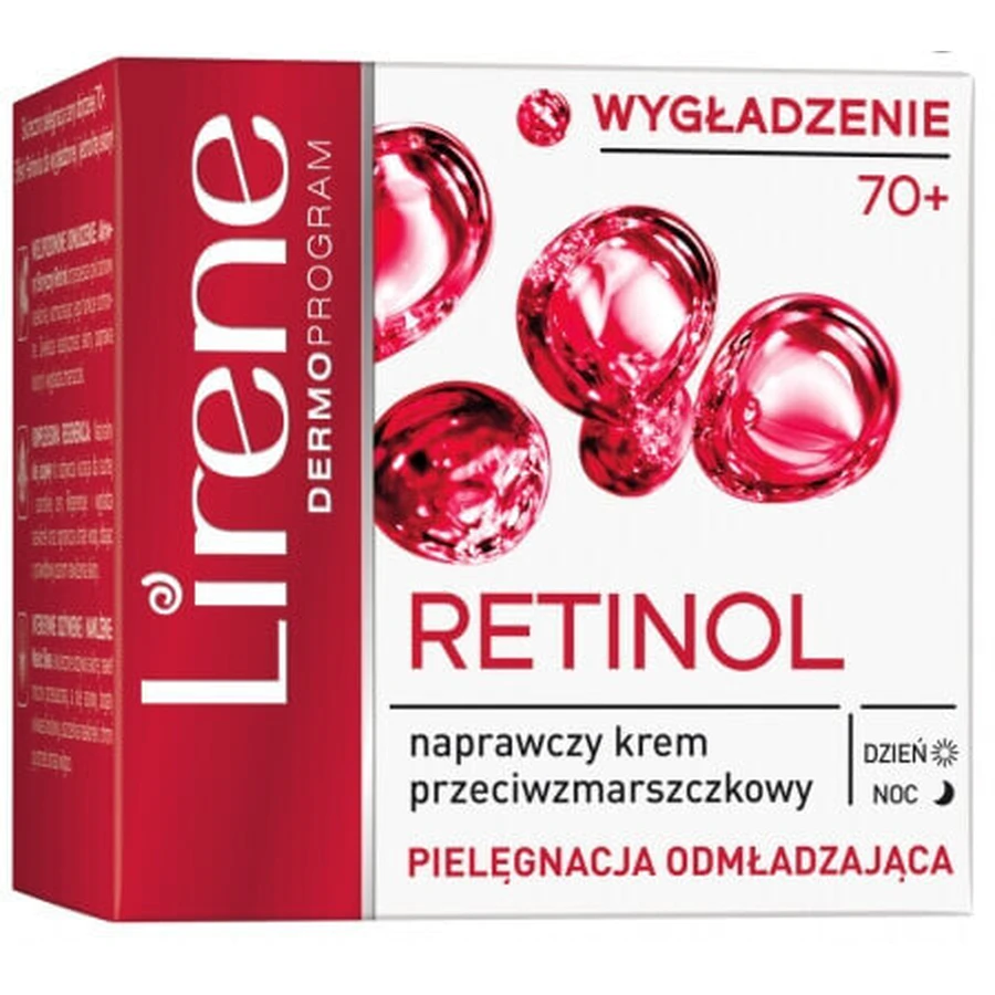 Питательный крем против морщин Lirene Rejuvenating Care 70+ 50 мл: цены и характеристики