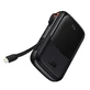 Внешний аккумулятор Baseus Qpow Pro Overseas Edition 10000 мА·ч 20 Вт + кабель USB C 3A - черный