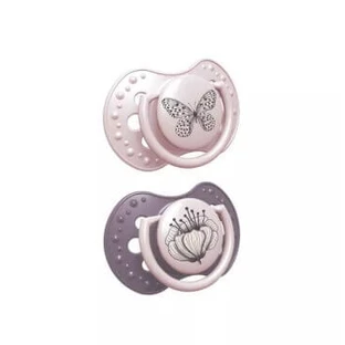 Силіконова пустушка Lovi Dynamic 0-3 місяці Botanic Girl 22/869 2 шт.