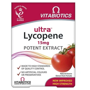 Vitabiotics Ultra Ликопен 15 мг, 30 таблеток