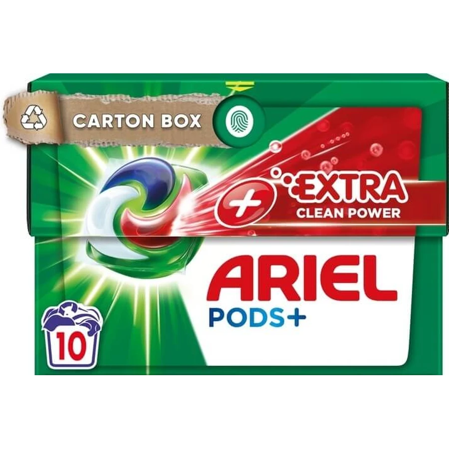Капсули для прання Ariel Extra Clean Power, 10 шт: ціни та характеристики