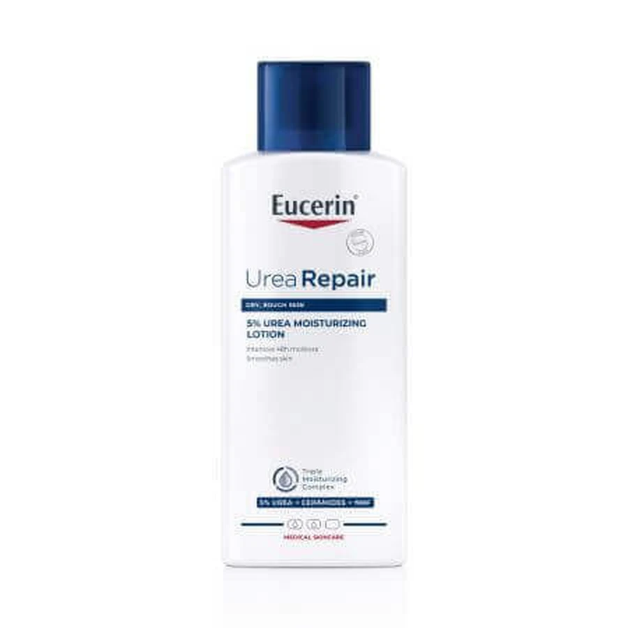 Інтенсивний зволожуючий лосьйон, Urea Repair Plus 5%, 250 мл, Eucerin: ціни та характеристики