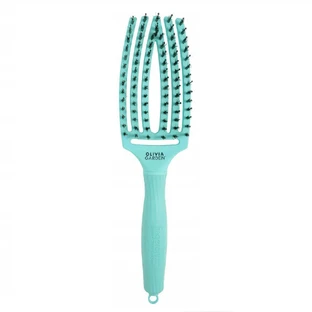 Щітка для волосся Olivia Garden FingerBrush Combo Середня м'ята