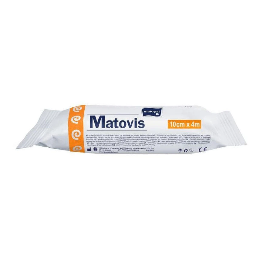 Вязаная повязка на голову, Матовис, 4 м x 10 см, 1 шт.: цены и характеристики