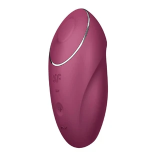 Вибратор-насадка Satisfyer Tap &amp; Climax 1, красный