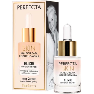 Perfecta Skin Małgorzata Kożuchowska Увлажняющий и разглаживающий эликсир для глаз 30+/40+, 15 мл