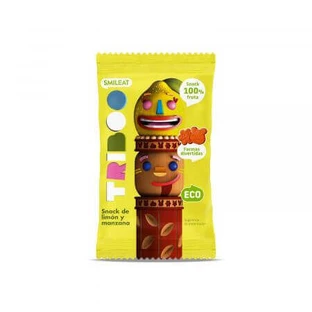Triboo Organic Яблучно-лимонна закуска, 25 г, Smileat