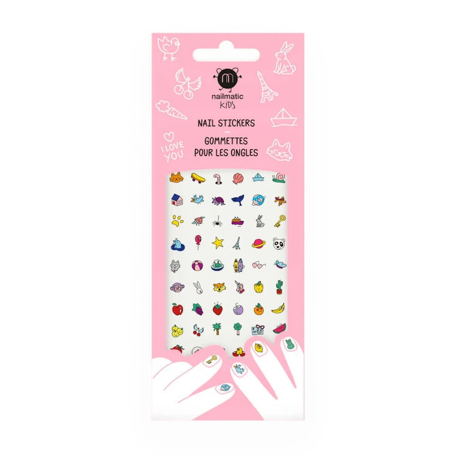 Детские наклейки для ногтей Nailmatic Happy Nails: цены и характеристики