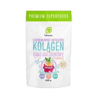 Intenson Collagen + Vitamin C + Hyaluronic Acid омолоджуючий ефект, 250г