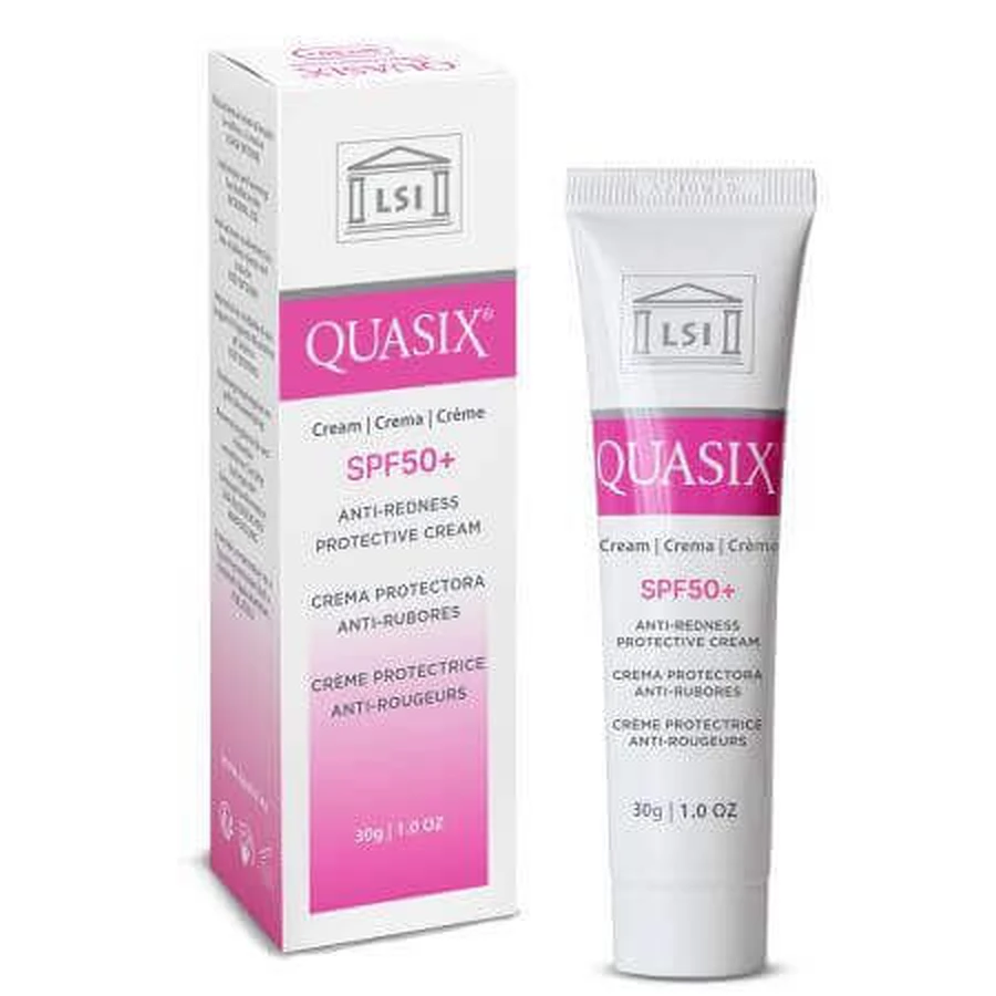 Quasix SPF 50+ Крем против розацеа, 30 г, Life Science Investments: цены и характеристики