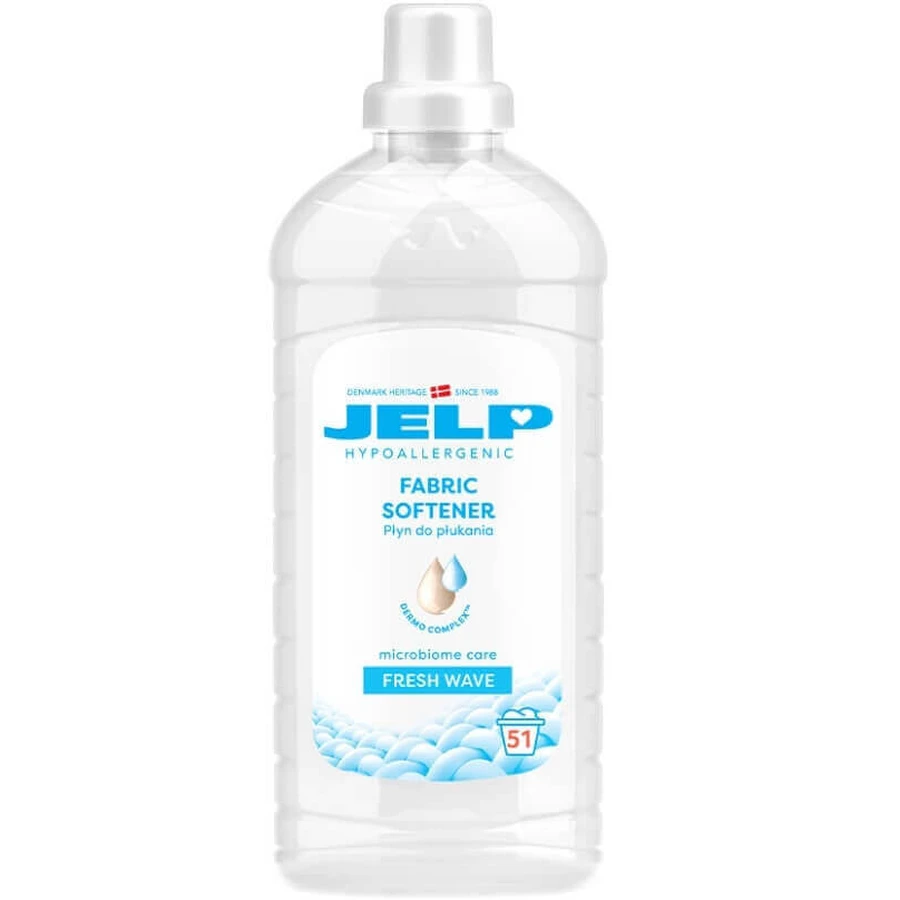 Гіпоалергенний кондиціонер для білизни Jelp Fresh Wave, 1800 мл: ціни та характеристики