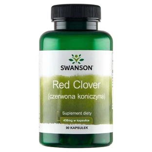Swanson Red Clover Blossom, червона конюшина, 90 капсул