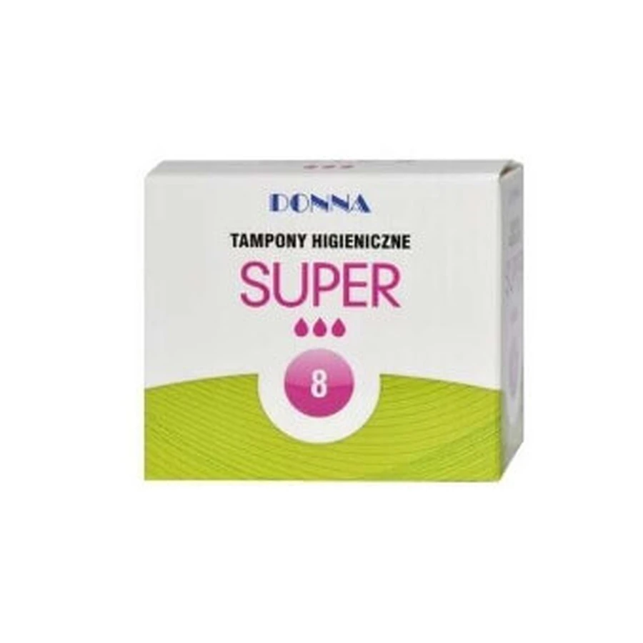 Тампоны Donna New Super Hygienic, 8 шт.: цены и характеристики