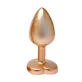 Dream Toys Gleaming Love Pearl Gold Plug Anal Plug S