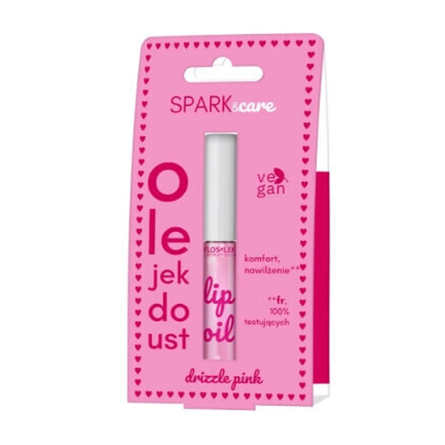 Floslek Laboratorium Spark & ​​​​Care Drizzle Pink Lip Oil, 5,5 г: ціни та характеристики