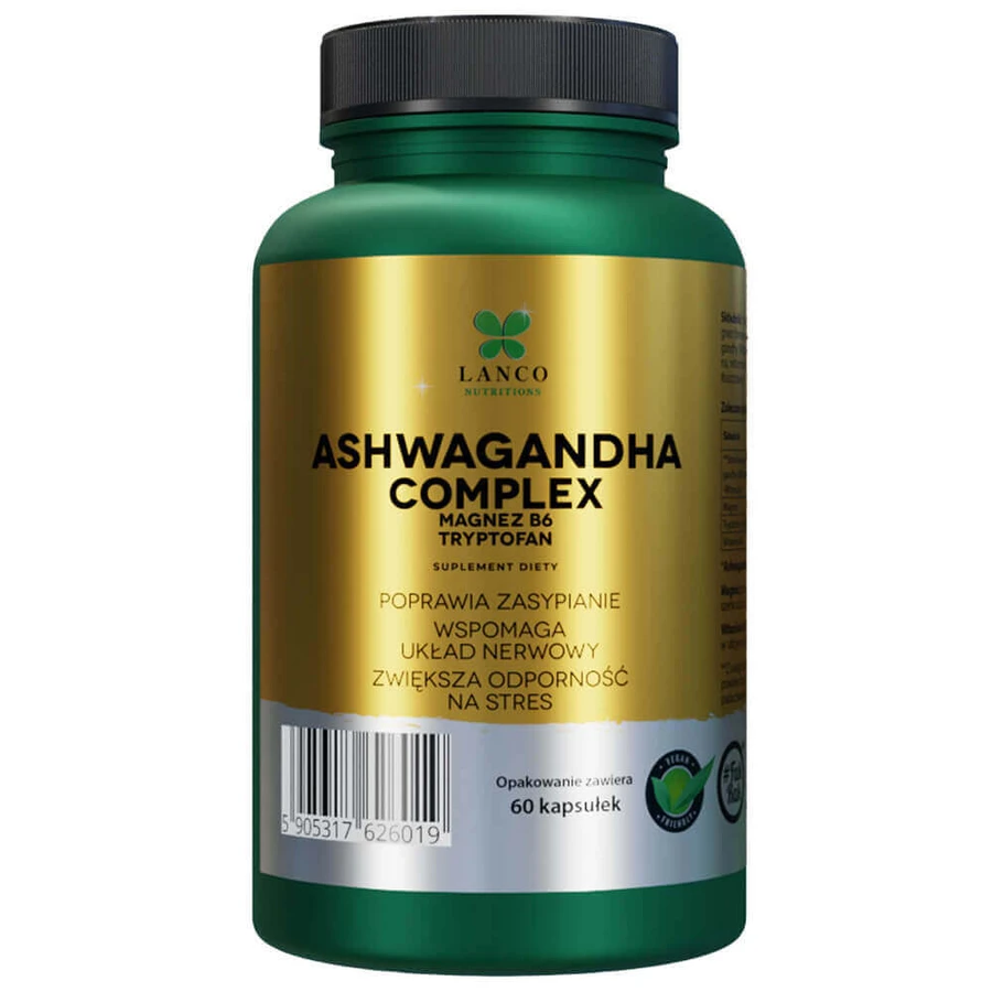 Lanco Nutritions Ashwagandha Complex, 60 капсул: цены и характеристики