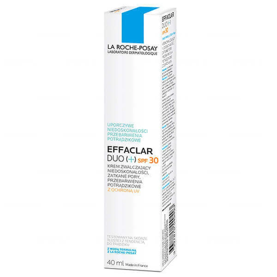 La Roche Posay, Крем Effaclar DUO+ SPF 30, 40 мл: ціни та характеристики