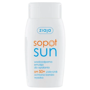 Ziaja Sopot Sun, водостойкий солнцезащитный крем SPF50, 125 мл