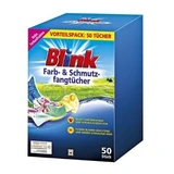 Серветки Blink, XL Color Preserving Wipes, 50 шт