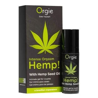 Orgie Hemp! Интенсивный оргазм-стимулирующий интимный гель, 15 мл
