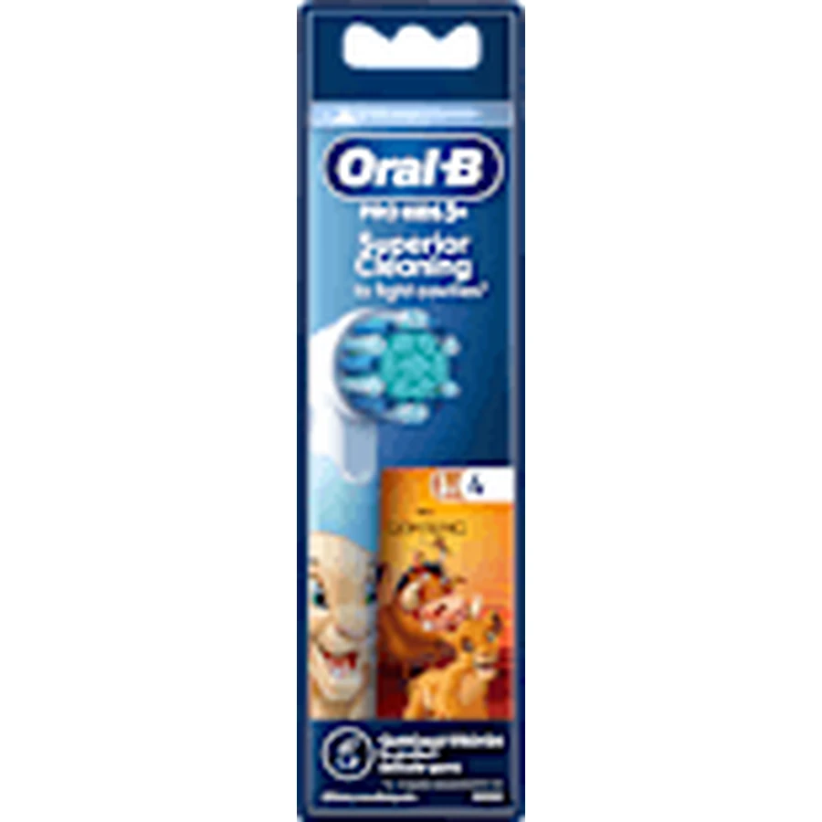Детская электрическая зубная щетка Oral-B Pro Kids Король Лев, 4 шт.: цены и характеристики