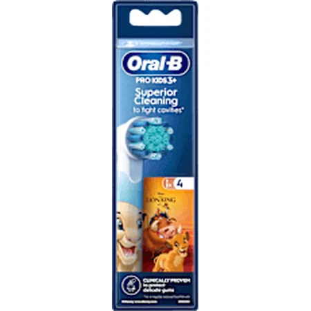 Детская электрическая зубная щетка Oral-B Pro Kids Король Лев, 4 шт.: цены и характеристики