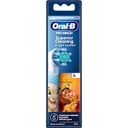 Детская электрическая зубная щетка Oral-B Pro Kids Король Лев, 4 шт.: цены и характеристики